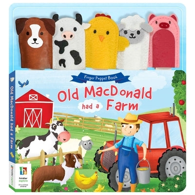 Old MacDonald Had a Farm Finger Puppet Book by Hinkler
