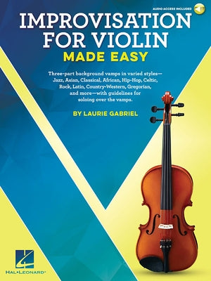 Improvisation for Violin Made Easy by Gabriel, Laurie