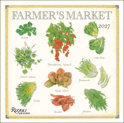 Farmer's Market 2027 Wall Calendar by Burgoyne, John
