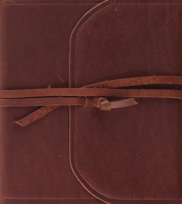 ESV Journaling Study Bible (Brown, Flap with Strap) by