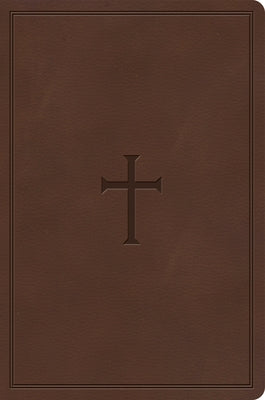 CSB Giant Print Reference Bible, Brown Leathertouch by Csb Bibles by Holman