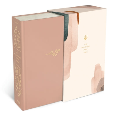 NLT Life Application Study Bible, Third Edition (Hardcover Cloth, Soft Pink, Red Letter) by Tyndale