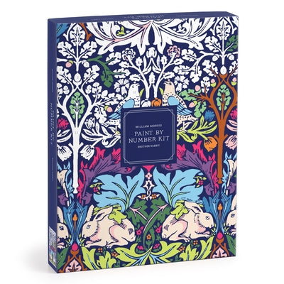 William Morris Brother Rabbit 9 X 12 Paint by Number Kit by Galison