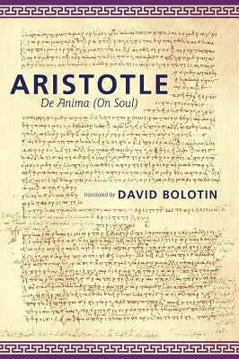 de Anima by Aristotle