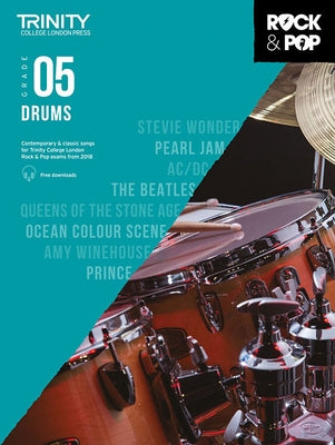 Trinity Rock & Pop 2018 Drums: Grade 5 by