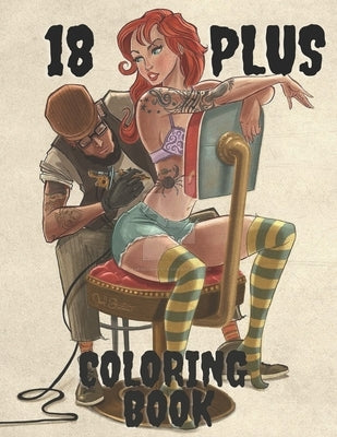 18 PLUS coloring book by Michigan, Kartas