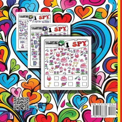 I spy valentine's day book for kids: Interactive Guessing Game for Preschoolers & Toddlers by Tobba