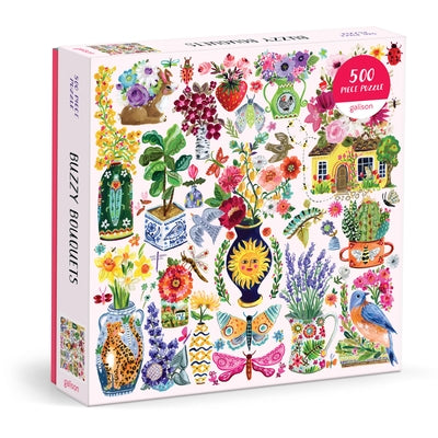 Buzzy Bouquets 500 Piece Puzzle by Galison