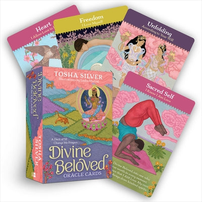 Divine Beloved Oracle Cards: A Deck of 52 Change Me Prayers by Silver, Tosha