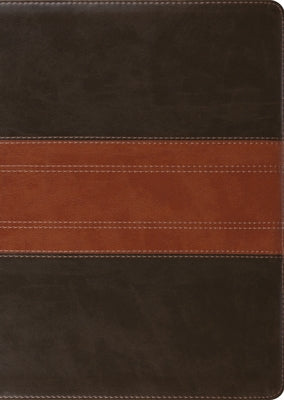 ESV Study Bible, Large Print (Trutone, Forest/Tan, Trail Design) by