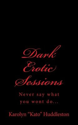 Dark Erotic Sessions: Never say what you won't do by Huddleston, Karolyn "kato"