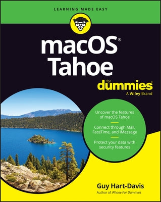 macOS Tahoe for Dummies by Hart-Davis, Guy