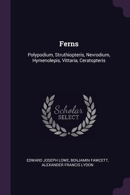Ferns: Polypodium, Struthiopteris, Nevrodium, Hymenolepis, Vittaria, Ceratopteris by Lowe, Edward Joseph