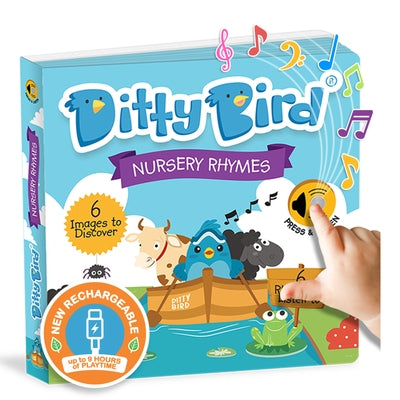 Ditty Bird Nursery Rhymes Interactive Musical Sound Book for Toddlers 1- 3 Sing-Along Boardbook for Baby by Ditty Bird