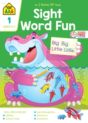 School Zone Sight Word Fun Grade 1 Workbook by Zone, School