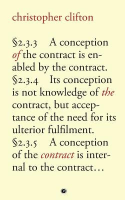 Of the Contract by Clifton, Christopher