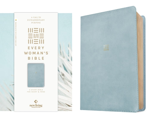 NLT Every Woman's Bible, Filament-Enabled Edition (Leatherlike, Sky Blue) by Tyndale