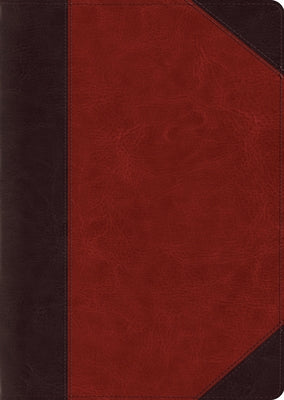 ESV Study Bible, Large Print (Trutone, Brown/Cordovan, Portfolio Design) by