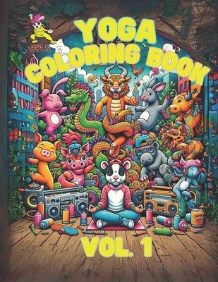 Kung Fu Cowgirl's "Yoga Coloring Book Vol. 1" by Hwang, Gene