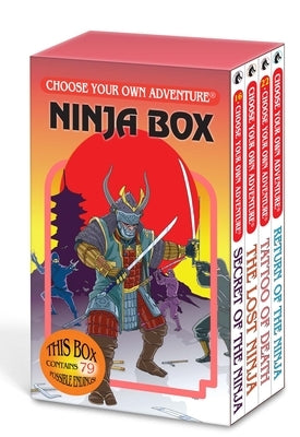 Choose Your Own Adventure 4-Book Boxed Set Ninja Box (Secret of the Ninja, Tattoo of Death, the Lost Ninja, Return of the Ninja) by Leibold, Jay