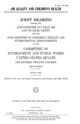 Air quality and children's health by Senate, United States