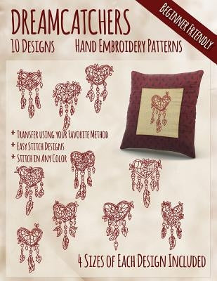 Dreamcatchers Hand Embroidery Patterns by Embroidery, Stitchx