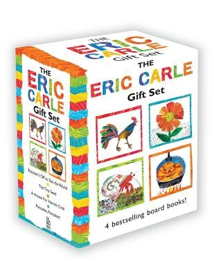The Eric Carle Gift Set (Boxed Set): The Tiny Seed; Pancakes, Pancakes!; A House for Hermit Crab; Rooster's Off to See the World by Carle, Eric