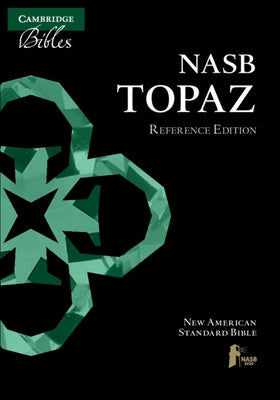 NASB Topaz Reference Edition, Dark Brown Calf Split Leather, Ns674: Xr by