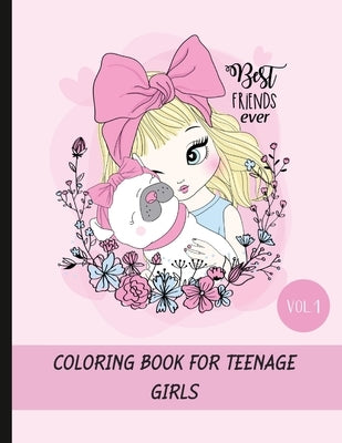 Coloring book for teenage girls by Banaś, Dagna