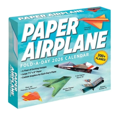 Paper Airplane 2026 Fold-A-Day Calendar by Lee, Kyong