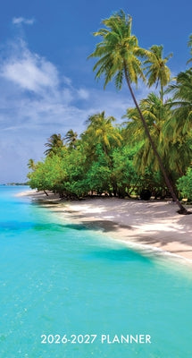 Paradise 2-Year 2026-27 3.5 X 6.5 Monthly Pocket Planner by Willow Creek Press