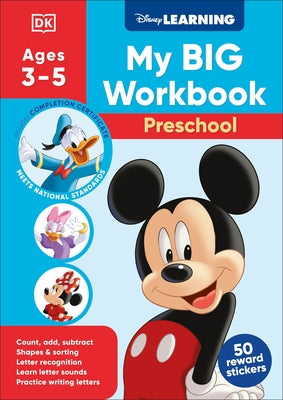Disney Learning Big Workbook Preschool by DK