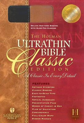 Ultrathin Reference Bible-Hcsb-Classic by Broadman & Holman Publishers