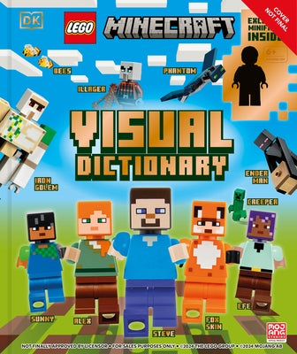 Lego Minecraft Visual Dictionary: With an Exclusive Lego Minecraft Minifigure by Dowsett, Elizabeth