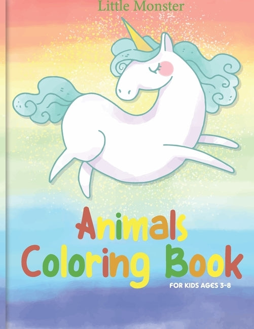Animals colouring books: For kids & toddlers - activity books for preschooler - coloring book for Boys, Girls, Fun, ... book for kids ages 2-4 by Colouring Books for Kid, Perfect