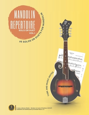 Essential Music Mandolin Repertoire: Solo or Duet Vol I by Martinez, Carlos Roberto