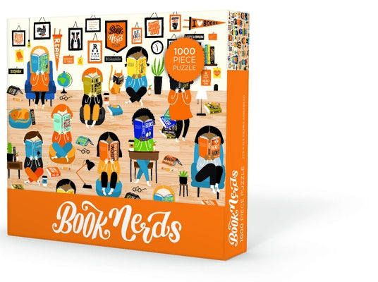 Book Nerds Puzzle by Gibbs Smith Gift