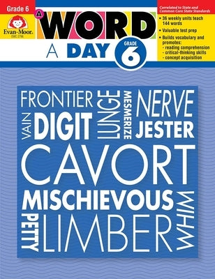 A Word a Day, Grade 6 Teacher Edition by Evan-Moor Corporation