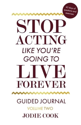 Stop Acting Like You're Going To Live Forever: VOLUME TWO Guided Journal by O'Ryan, Tom