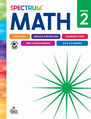 Spectrum Math Workbook, Grade 2 by Spectrum