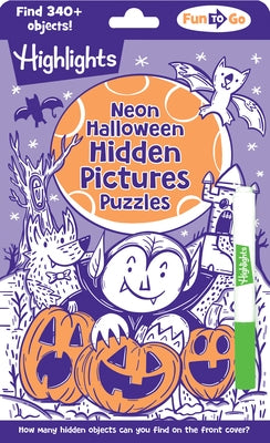 Neon Halloween Hidden Pictures Puzzles by Highlights