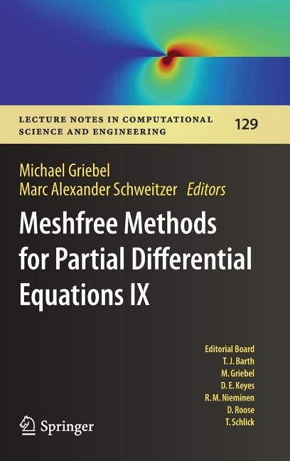 Meshfree Methods for Partial Differential Equations IX by Griebel, Michael