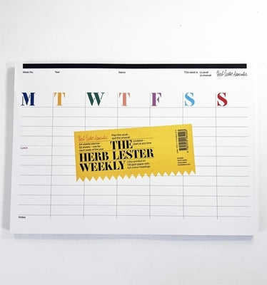 Herb Lester Weekly Desk Planner by Bernhardt, Peder