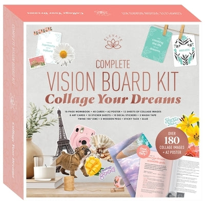 Complete Vision Board Kit Collage Your Dreams by Hinkler