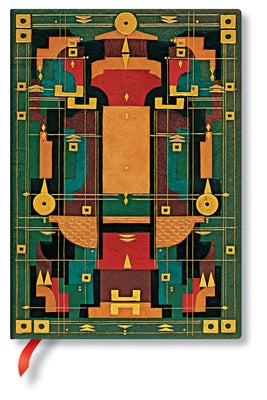 Lion's Den MIDI Lined Hardcover Journal, 144pg, 120gsm by Paperblanks (Sybil Pye Bindings) by Paperblanks