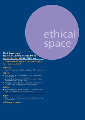Ethical Space Vol.16 Issue 1 by Keeble, Richard Lance