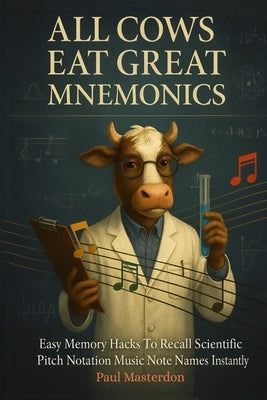 All Cows Eat Great Mnemonics - Easy Memory Hacks to Recall Scientific Pitch Notation Music Notes Names & Locations Instantly by Masterdon, Paul