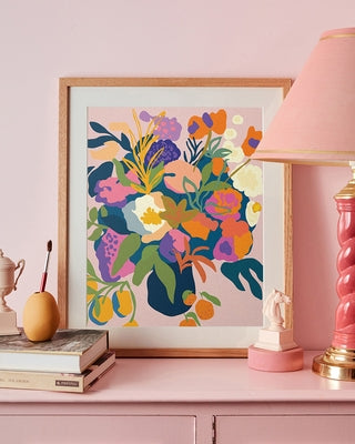 In Bloom Paint by Numbers Kit & Canvas - DIY Adult Craft Kit - Artist Designed by Something, Journey Of