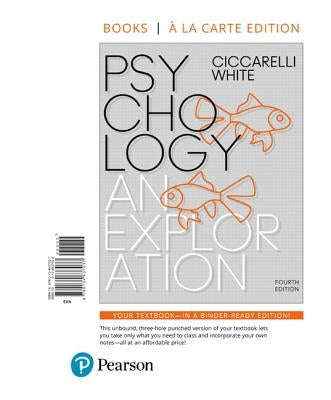 Psychology: An Exploration by Ciccarelli, Saundra