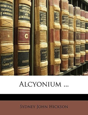 Alcyonium ... by Hickson, Sydney John